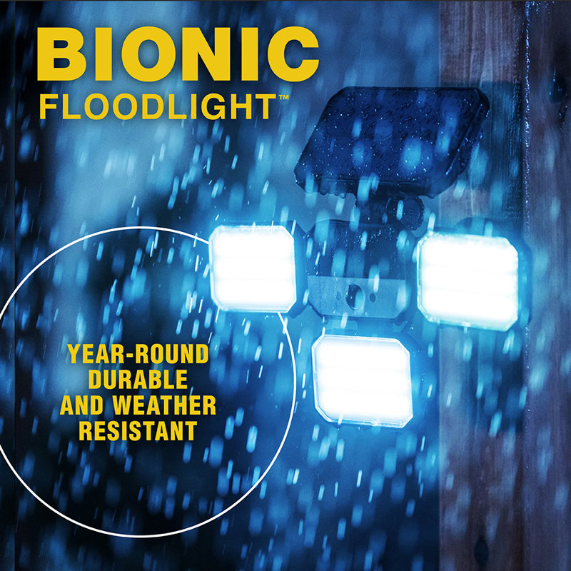 Bell & Howell Bell And Howell Bionic Floodlight W Remote Control Wayfair